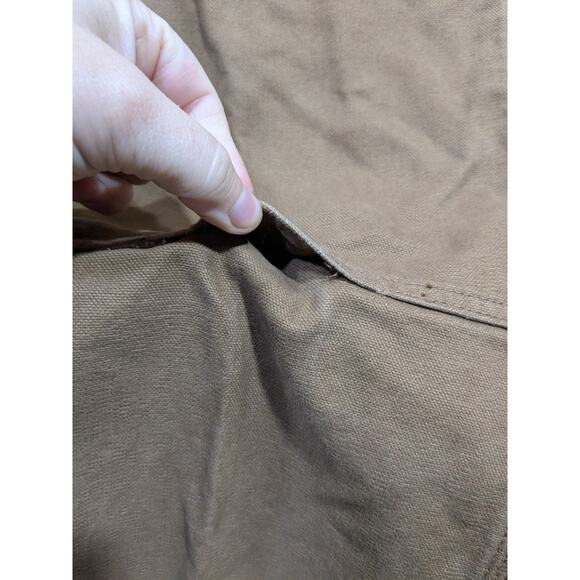 Key Pants Mens 34x30 (35x29) Duck Canvas Workwear Carpenter Double Knee Work - Picture 7 of 12